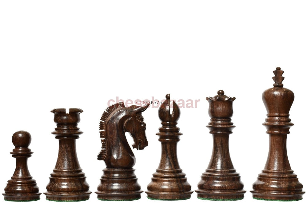 Die neuen Imperial Weighted Staunton Schachfiguren in Palisander und Buchsbaum – 3,75