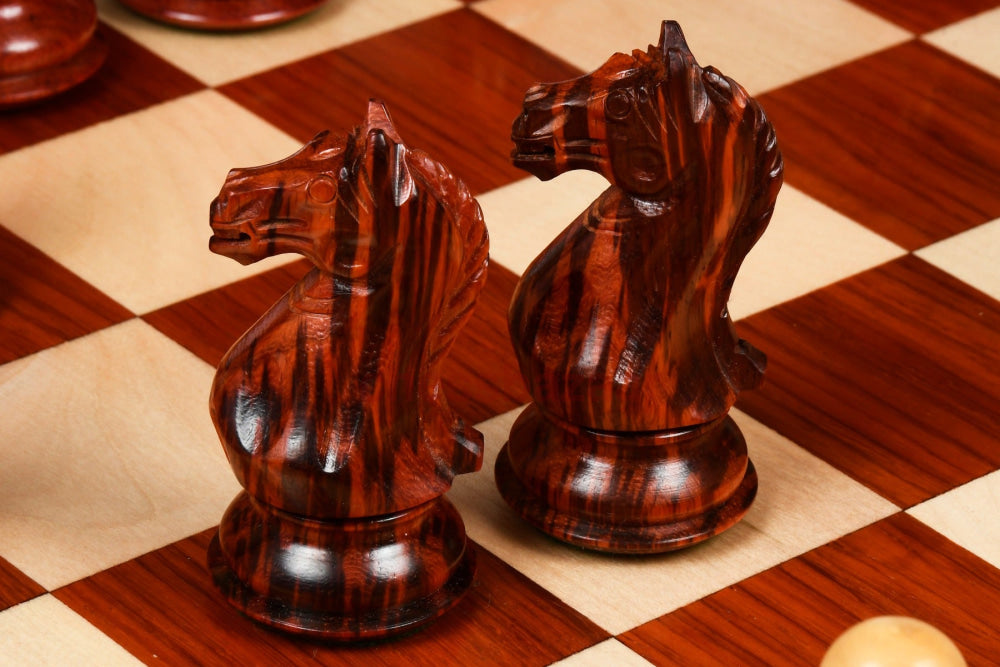 Fierce Knight Staunton-Serie Gewichtete Handgefertigten Staunton U. Knight Schachfiguren Aus