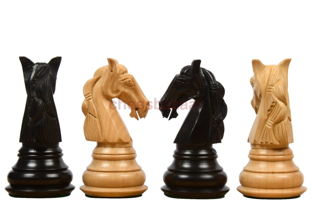 Kolumbianische Luxus Staunton Schachfigurenserie:  Dreifach Beschwerte Handgedrechselten