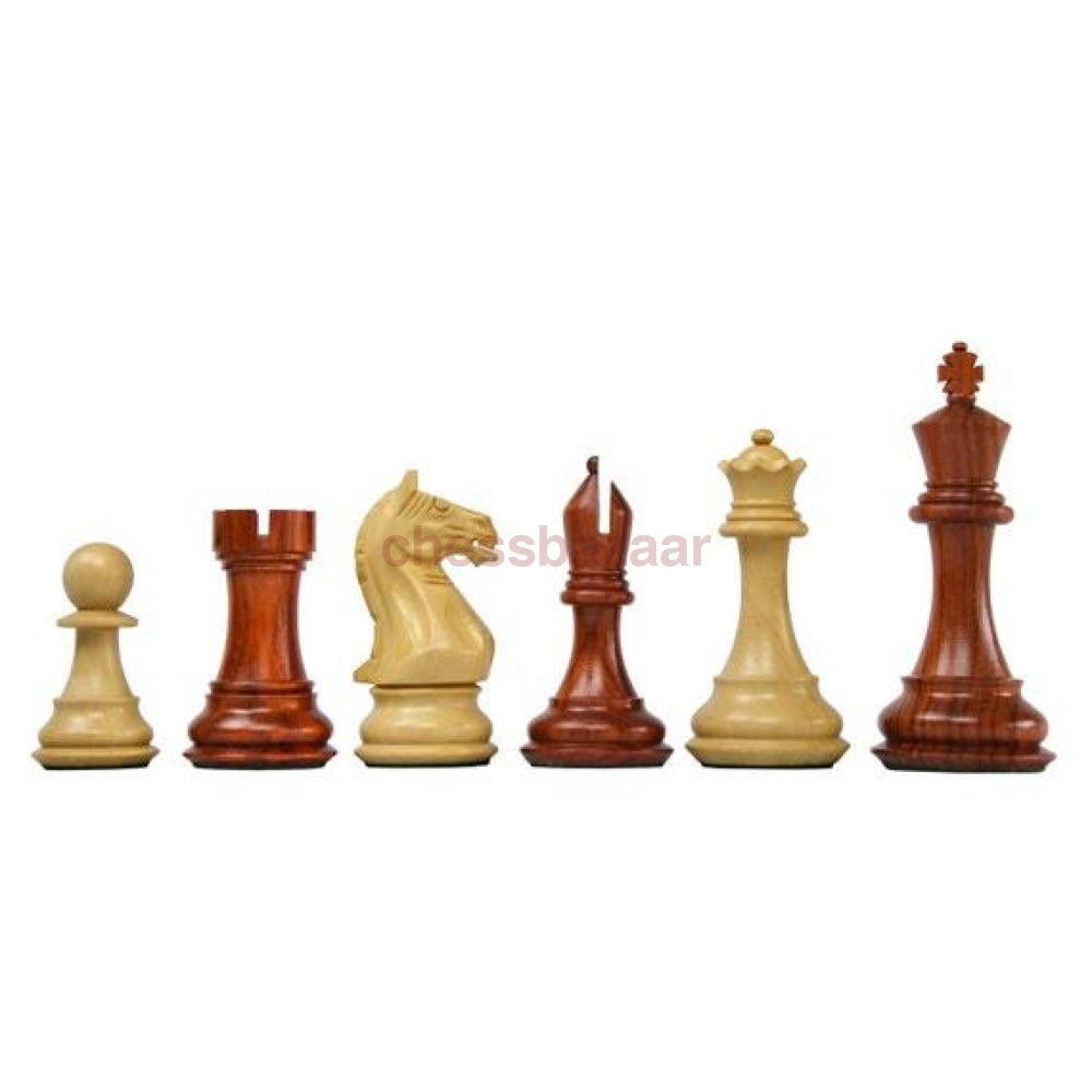 Schachspiel - Fierce Knight Staunton Schachfiguren Aus Rosenholz Und Buchsbaumholz Mit Einem