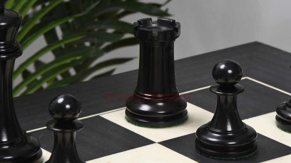 Turniergröße Imperial Sinquefield Cup 2014 Handgefertigten Schachfiguren Aus Ebenholz Und