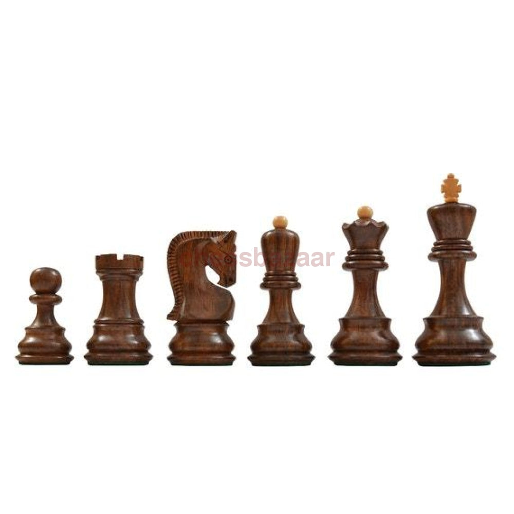 1959 Turnier Russische Zagreb handgefertigten Schachfiguren aus Sheeshamholz und Buchsbaumholz- KH 99 mm