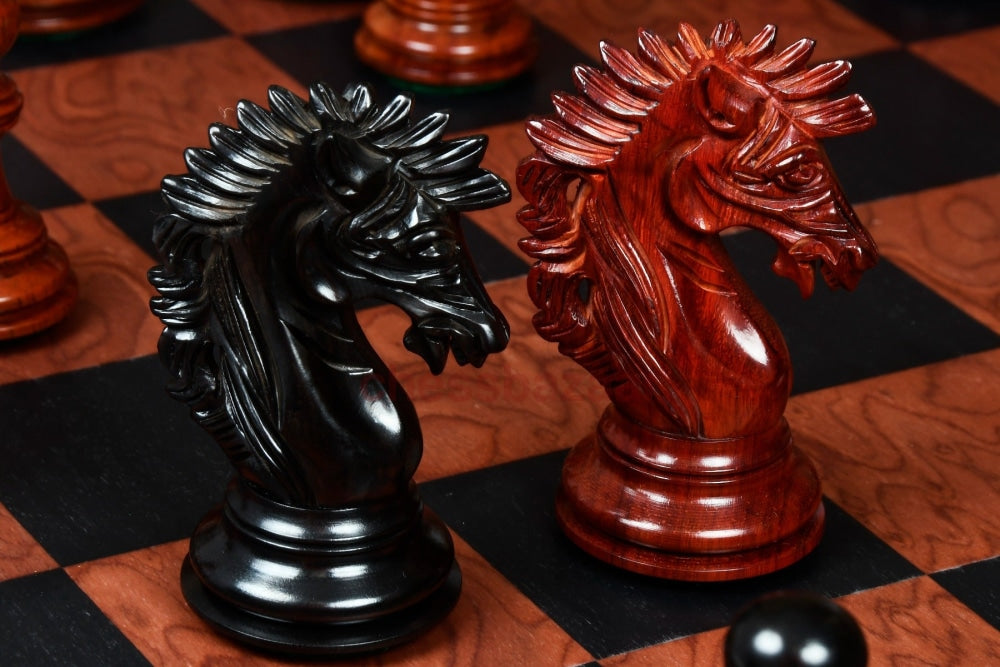 Apache Staunton Schachfigurenserie:  Beschwerte Handgeschnitzten Schachfiguren Aus Rosenholz Und