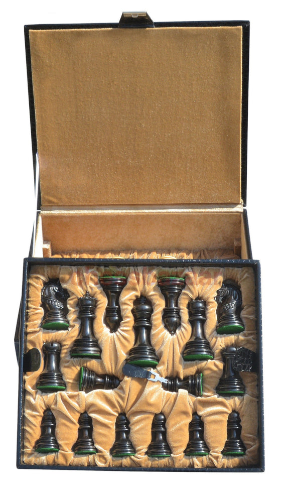 Aufbewahrungskoffer Für Schachfiguren Mit Königshöhe Von 106 Mm Bis 119 Aus Kunstleder Im