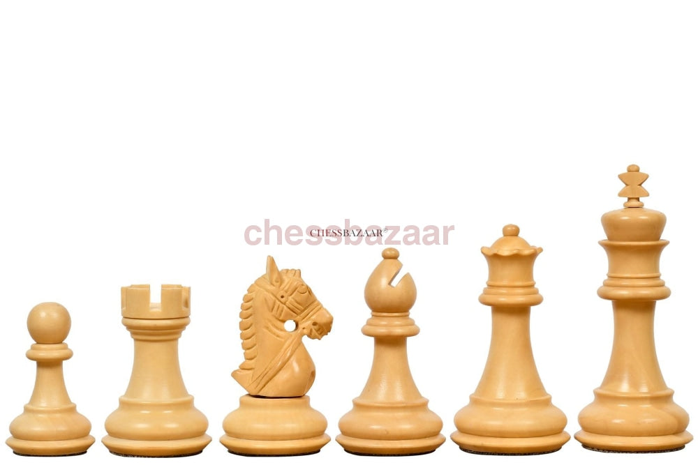 Das Bridle Study Analysis Schachfiguren Aus Ebonisiertem Und Buchsbaumholz 3 2 King
