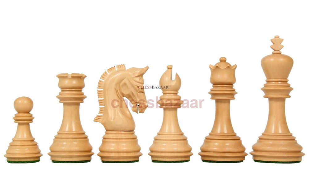 Die Neuen Gewichteten Imperialen Schachfiguren Aus Echtem Ebenholz Und Buchsbaum 3 75 Zoll König Mit