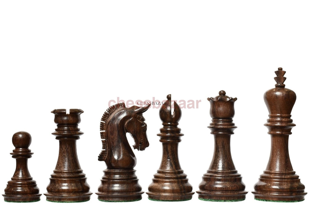 Die Neuen Imperial Weighted Staunton Schachfiguren In Palisander Und Buchsbaum 3 75 King