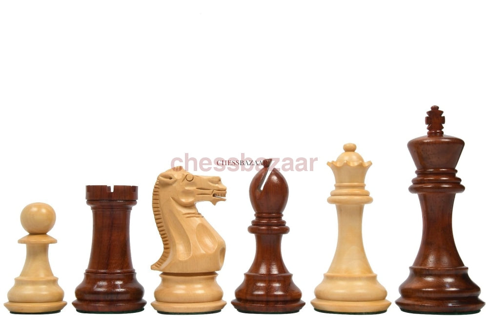 Gewichtete Schachfiguren Der Serie The Honor Of Staunton (Hos) Aus Knospenrosenholz Und