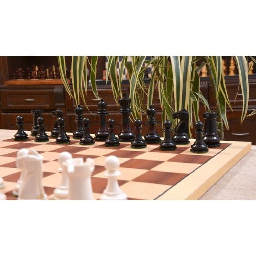 Knochen-Serie - Britisch Chess Company (Bcc) Reproduzierte Staunton Schachfiguren Mit Doppelkragen