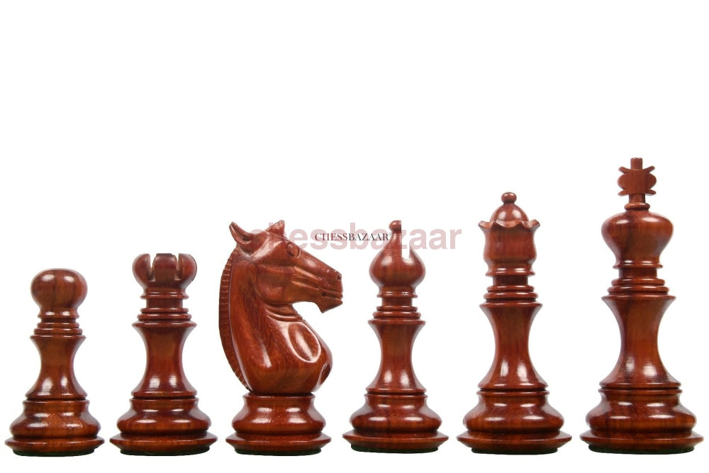 Meghdoot Staunton-Serie Holzschachfiguren In Bud Rose & Box Wood 3 2 King