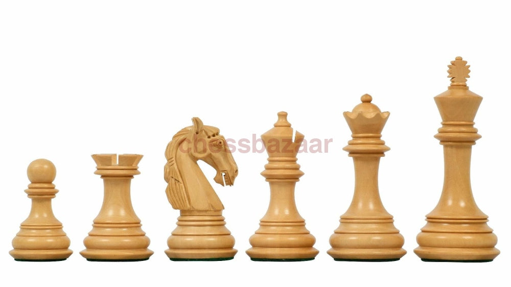 Neue Kolumbianischen Staunton Schachfiguren:  Handgefertigte Aus Palisanderholz Und Natur Kh 99 Mm
