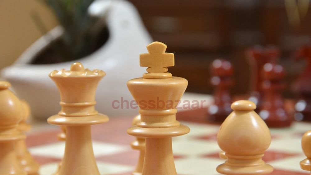 Reproduzierte 90Er Jahre Französische Chavet Schachfiguren: Eingefärbte Handgefertigten