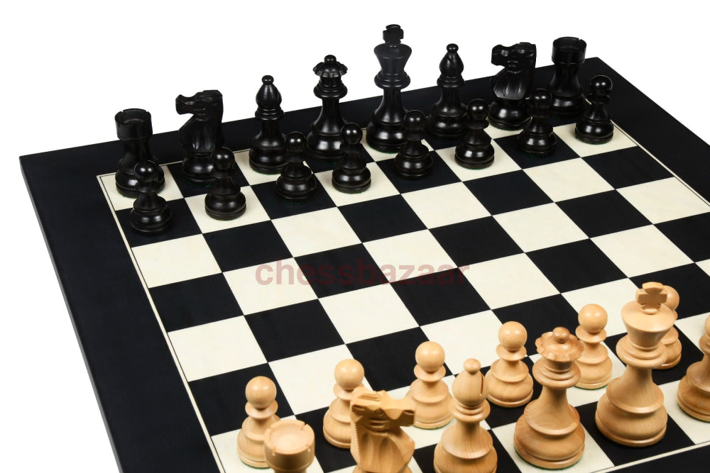 Reproduzierte Französische Lardy Staunton Schachfiguren: Eingefärbte Handgefertigten Schachfiguren