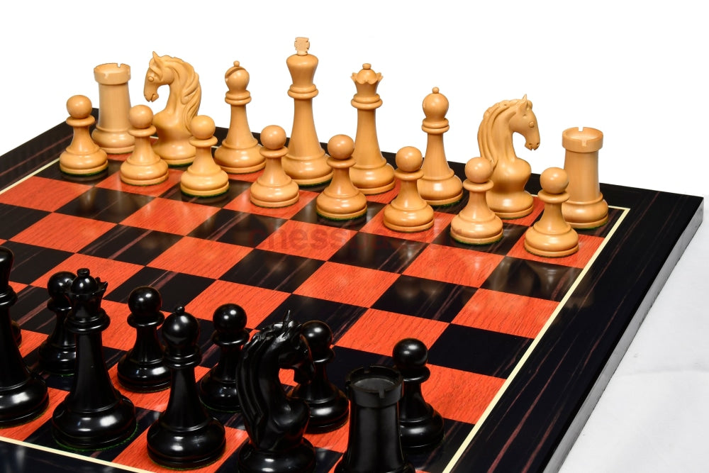 Reproduzierte Piatigorsky Cup Staunton Handgeschnitzten Schachfiguren Aus Ebenholz Und Buchsbaumholz