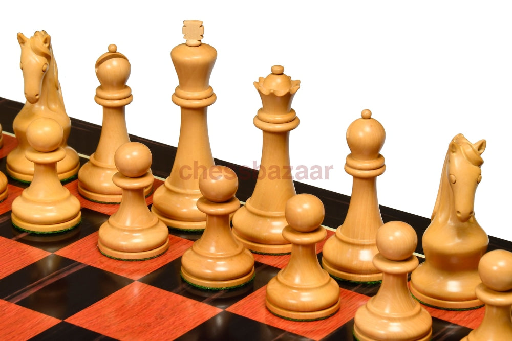 Reproduzierte Piatigorsky Cup Staunton Handgeschnitzten Schachfiguren Aus Ebenholz Und Buchsbaumholz