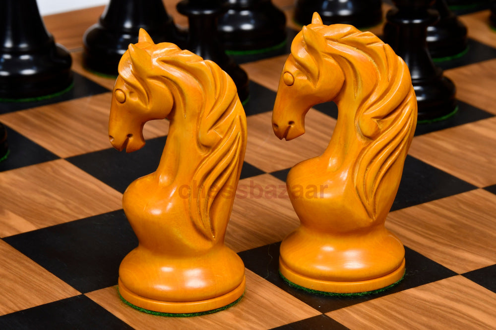 Reproduzierte Piatigorsky Cup Staunton Handgeschnitzten Schachfiguren Aus Ebenholz Und Veraltetem