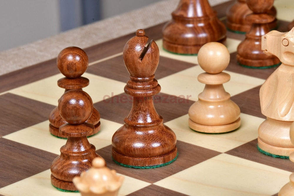 Reykjavik Staunton Turnier Schachfiguren-Serie:  Gewichtete Handgefertigten Schachfiguren Aus