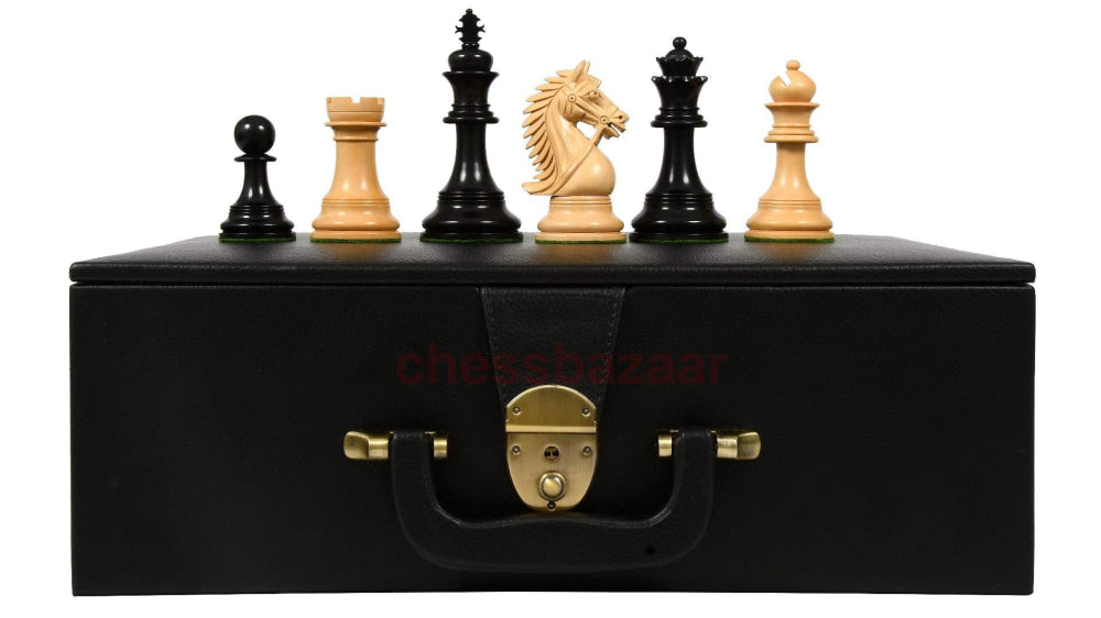 Schachspiel - 2016 Zaumserie:  Dreifach Gewichtete Handgearbeiteten Schachfiguren Mit Aufgezäumten