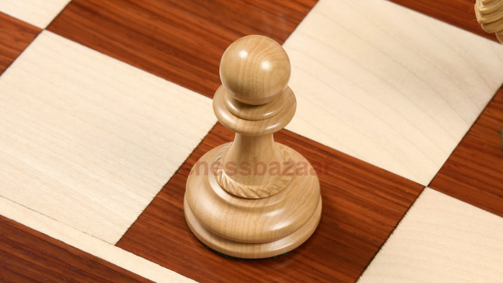 Excalibur Staunton Luxus Handgeschnizte Schachfiguren Aus Rosenholz Und Buchsbaumholz Kh 118 Mm