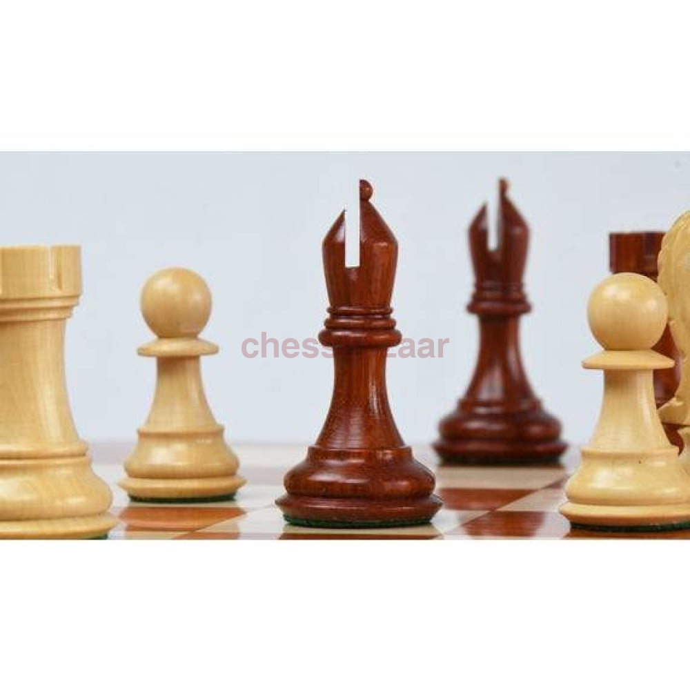 Schachspiel - Fierce Knight Staunton Schachfiguren Aus Rosenholz Und Buchsbaumholz Mit Einem