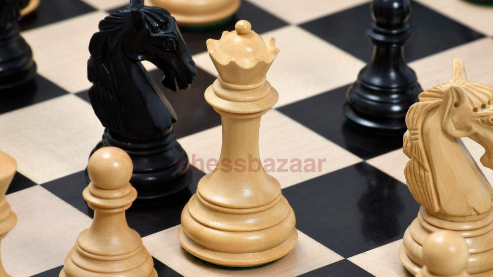 Neue Kolumbianischen Luxus Staunton Schachfiguren:  Handgedrechselten Aus Ebenholz Und Buchsbaumholz