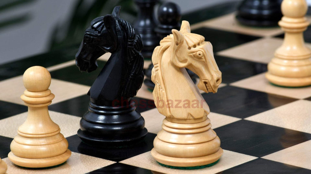 Neue Kolumbianischen Luxus Staunton Schachfiguren:  Handgedrechselten Aus Ebenholz Und Buchsbaumholz