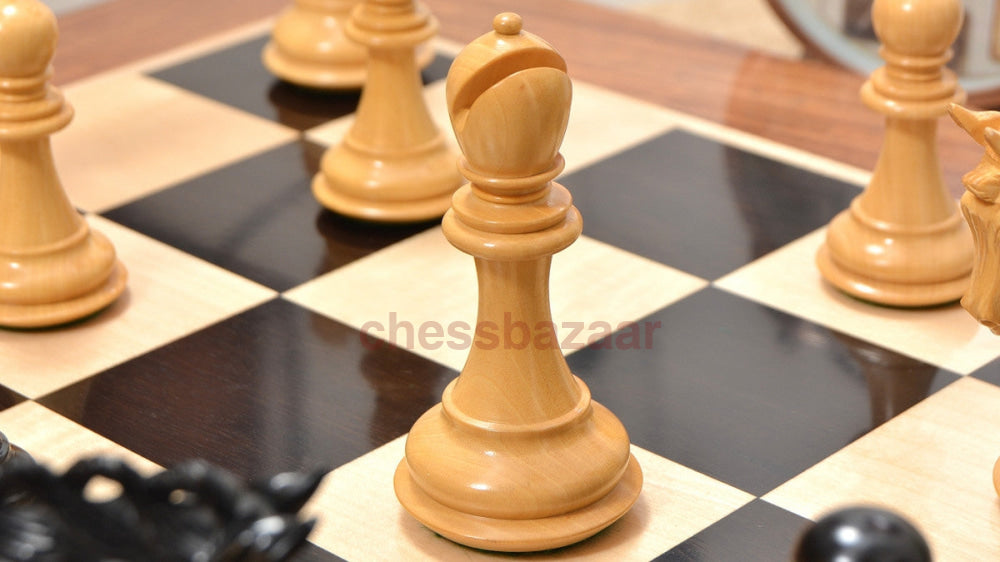 Schachspiel Pegasusritter Staunton Schachfiguren Aus Ebenholz Und Buchsbaumholz(König 116Mm) Mit