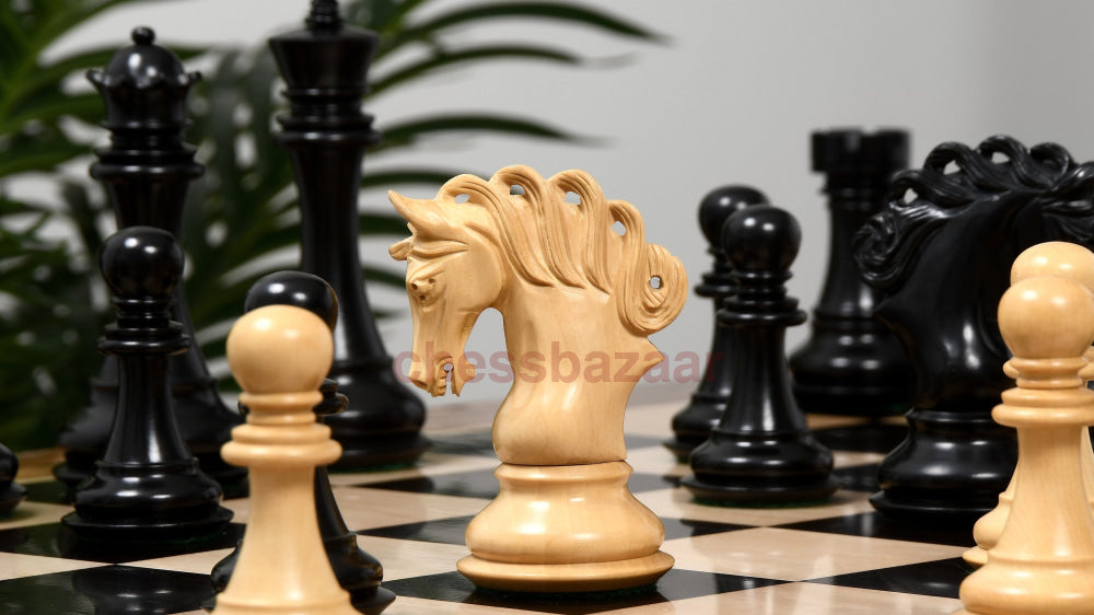 Schachspiel - Pegasusritter Staunton Schachfiguren- Serie: Beschwerte Handgefertigten Schachfiguren