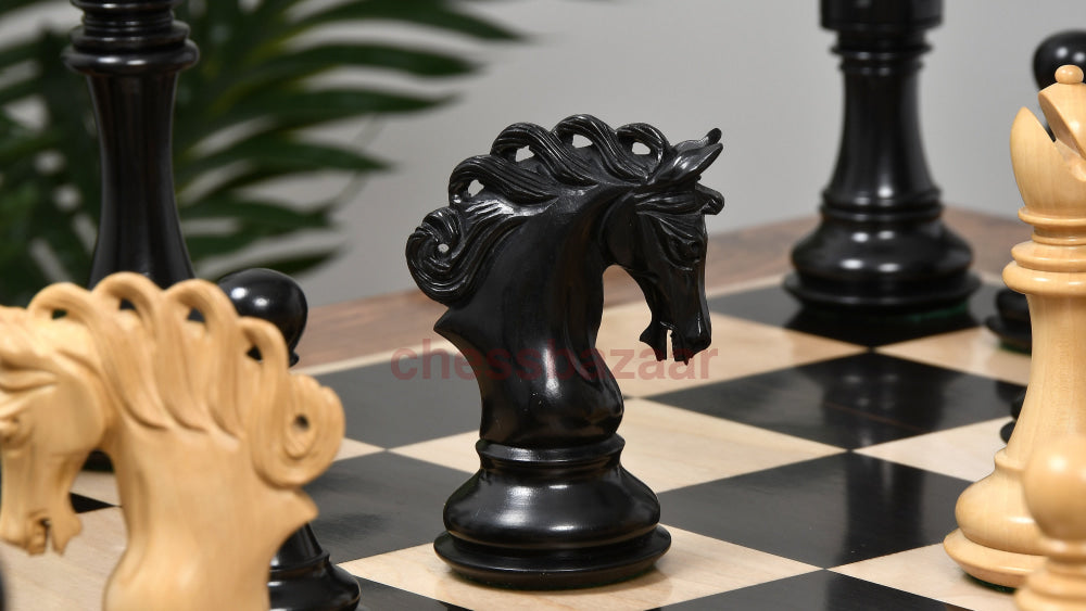 Schachspiel - Pegasusritter Staunton Schachfiguren- Serie: Beschwerte Handgefertigten Schachfiguren