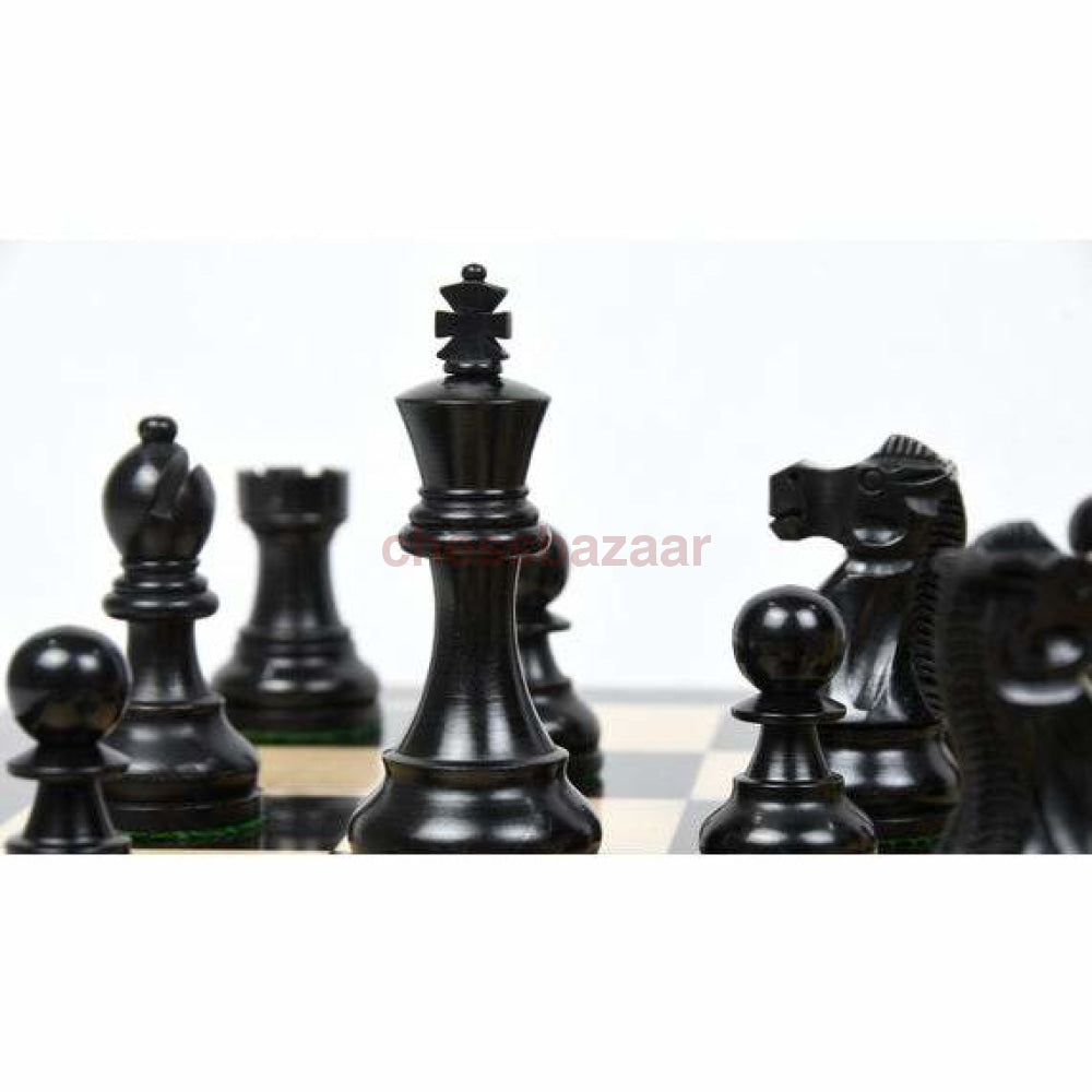 Schachspiel - Reykjavik Staunton Turnierschachfiguren Aus Buchsbaumholz Kh 95Mm Und Ein Schachbrett