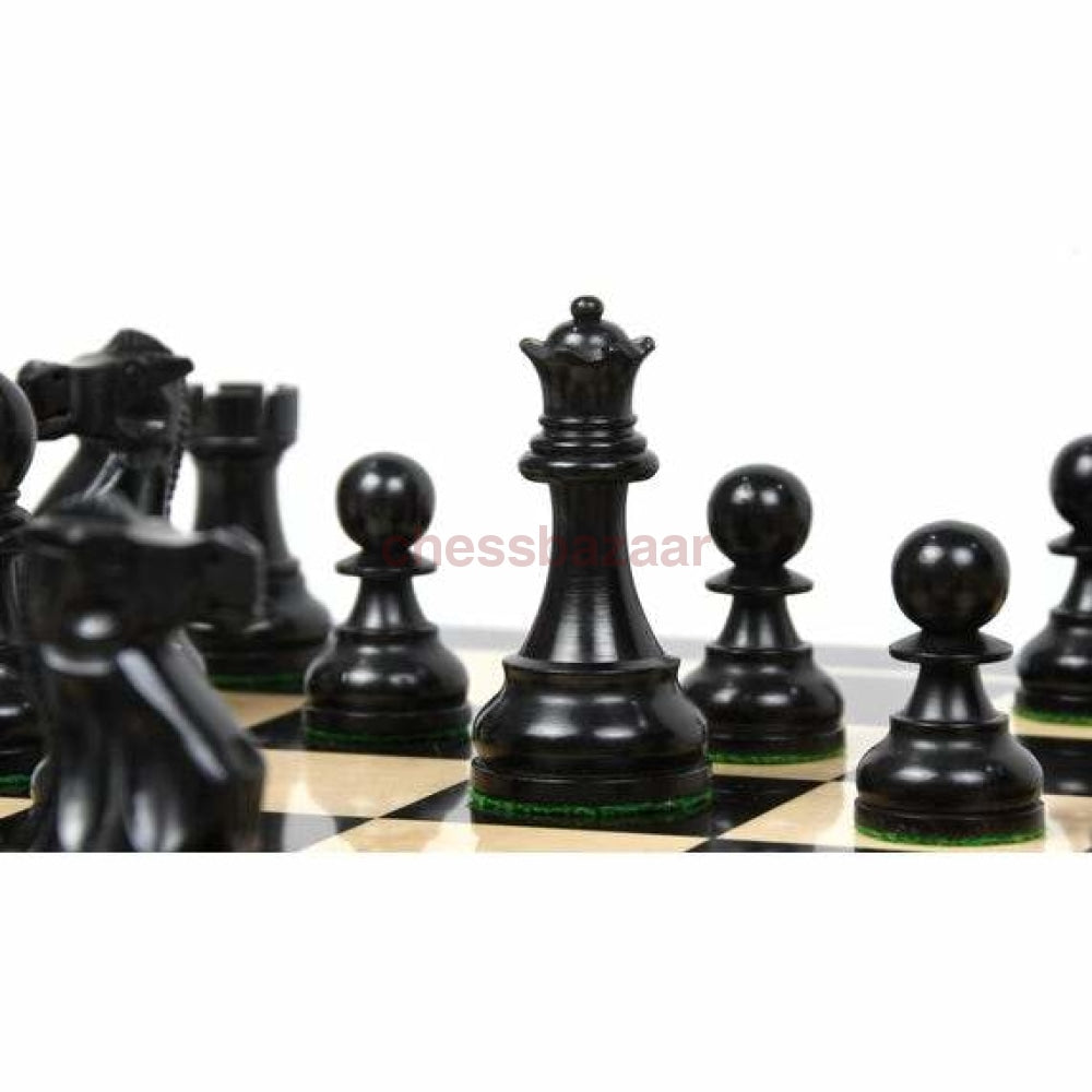 Schachspiel - Reykjavik Staunton Turnierschachfiguren Aus Buchsbaumholz Kh 95Mm Und Ein Schachbrett