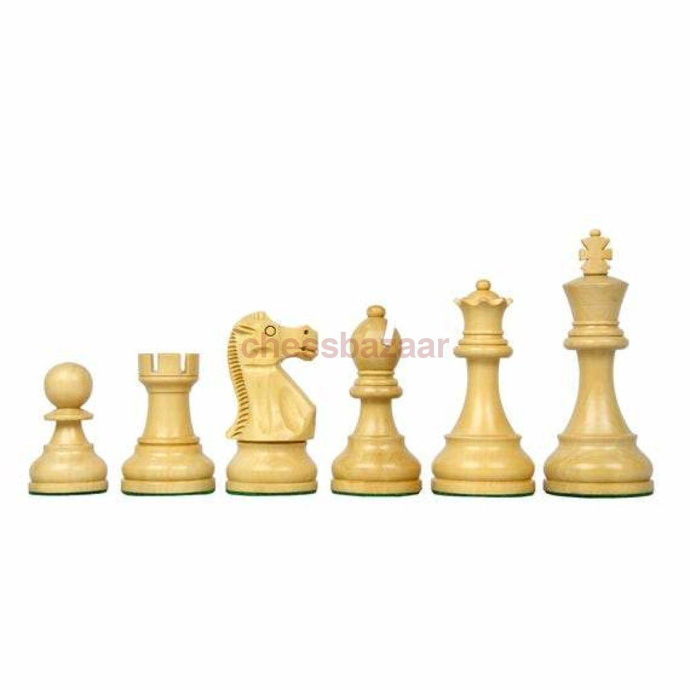 Schachspiel - Reykjavik Staunton Turnierschachfiguren Aus Buchsbaumholz Kh 95Mm Und Ein Schachbrett