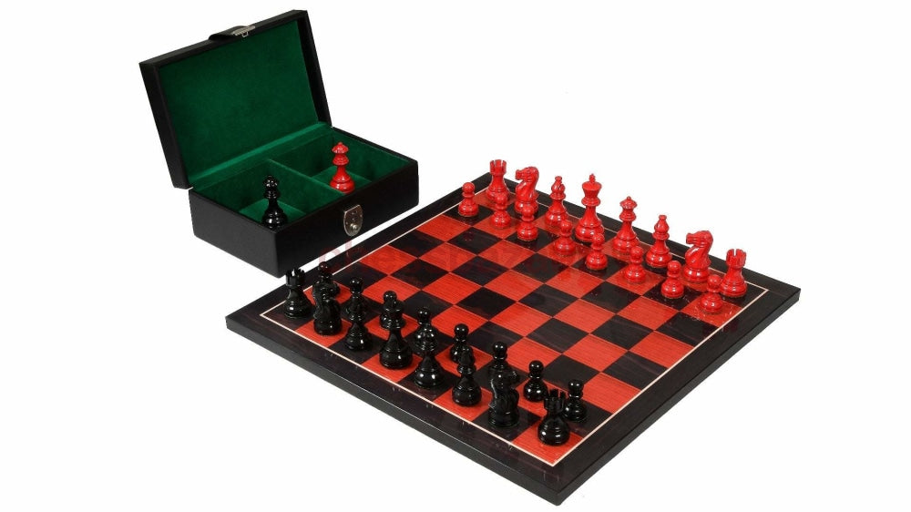 Schachspiel Smokey Staunton Gewichtete Handgefertigten Schachfiguren Aus Bemaltem Buchsbaumholz Kh