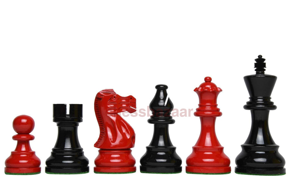 Smokey Staunton Gewichtete Handgefertigten Schachfiguren Aus Bemaltem Buchsbaumholz Kh 97 Mm