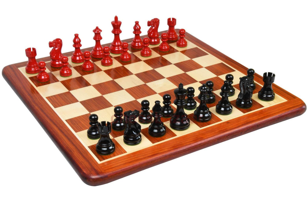Smokey Staunton Gewichtete Handgefertigten Schachfiguren Aus Bemaltem Buchsbaumholz Kh 97 Mm