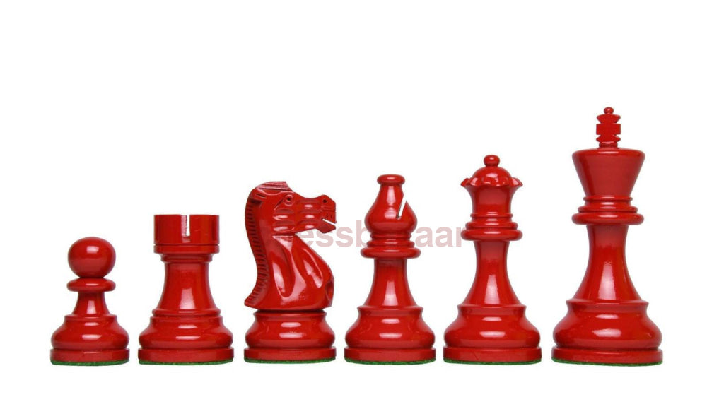 Smokey Staunton Gewichtete Handgefertigten Schachfiguren Aus Bemaltem Buchsbaumholz Kh 97 Mm