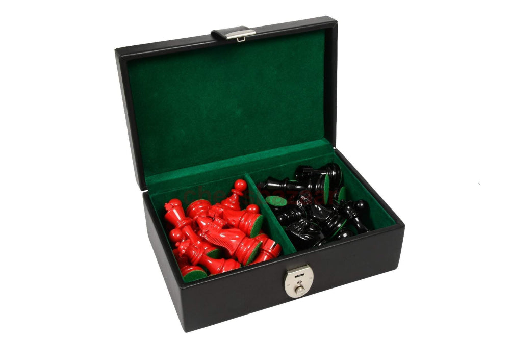 Schachspiel Smokey Staunton Gewichtete Handgefertigten Schachfiguren Aus Bemaltem Buchsbaumholz Kh
