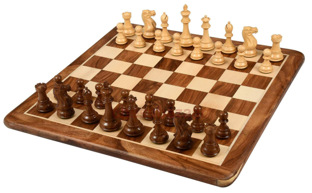 Schachspiel Staunton Serie- Gewichtete Handgefertigten Schachfiguren Aus Sheeshamholz Und