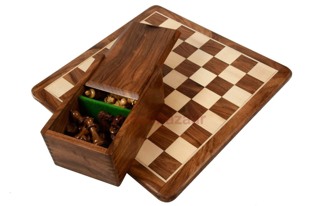 Schachspiel Staunton Serie- Gewichtete Handgefertigten Schachfiguren Aus Sheeshamholz Und
