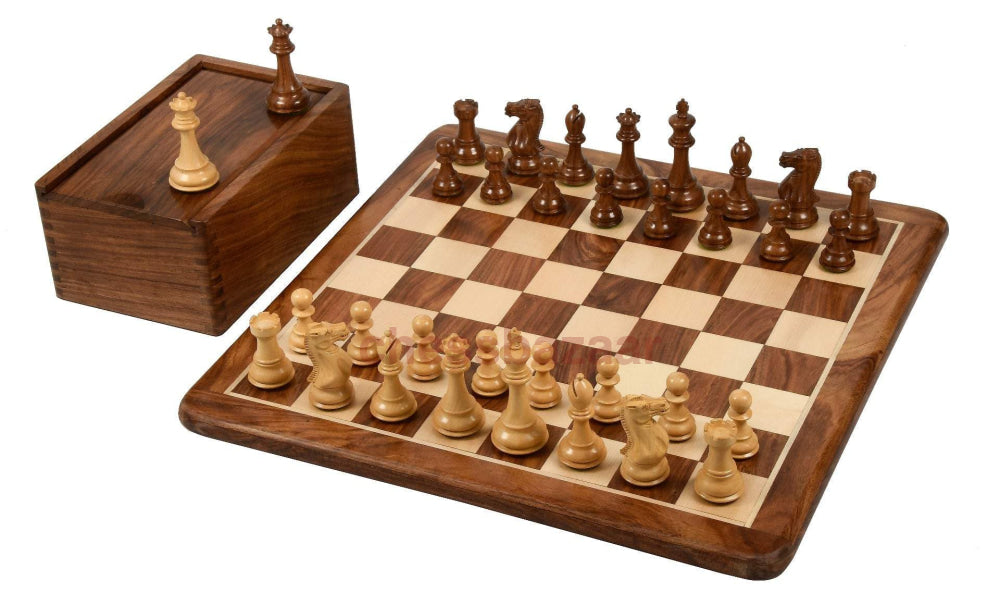 Schachspiel Staunton Serie- Gewichtete Handgefertigten Schachfiguren Aus Sheeshamholz Und