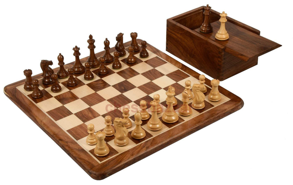 Schachspiel Staunton Serie- Gewichtete Handgefertigten Schachfiguren Aus Sheeshamholz Und