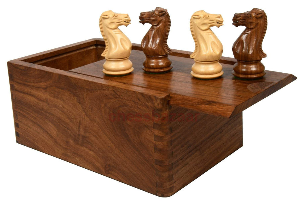 Schachspiel Staunton Serie- Gewichtete Handgefertigten Schachfiguren Aus Sheeshamholz Und
