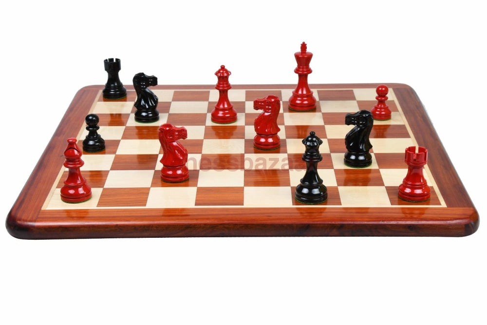 Smokey Staunton Gewichtete Handgefertigten Schachfiguren Aus Bemaltem Buchsbaumholz Kh 97 Mm