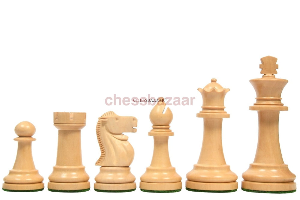 Staunton Kanadische Schachfiguren Aus Gebeiztem Buchsbaumholz Und Natur Kh 86 Mm