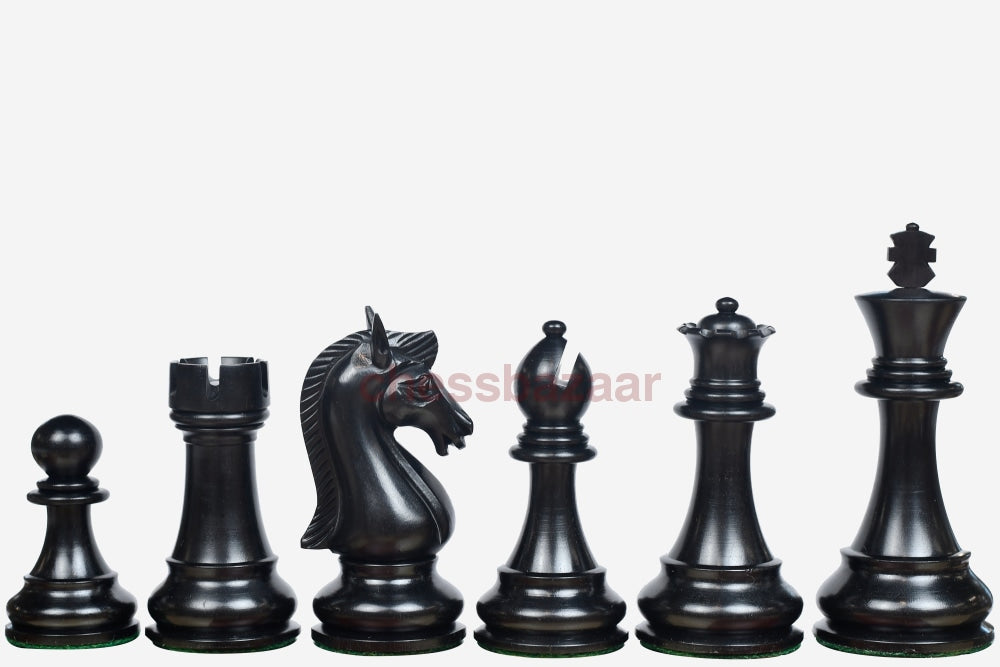 Staunton-Schachfiguren Der Candidates-Serie Aus Ebenholz/Kastenholz 3 75 Zoll King