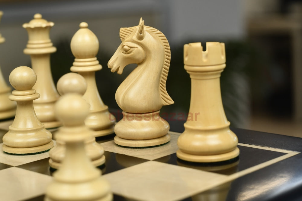 Staunton-Schachfiguren Der Candidates-Serie Aus Ebenholz/Kastenholz 3 75 Zoll King