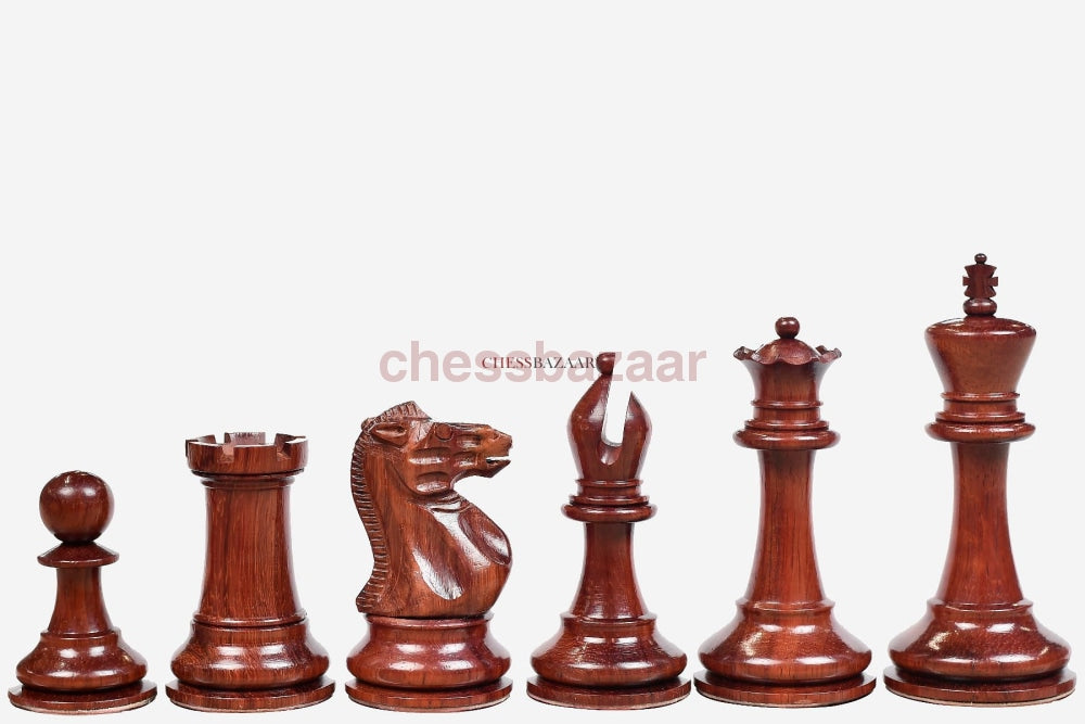 Staunton-Serie: Doppelt Gewichtete Handgedrechselten Staunton Schachfiguren Aus Rosenholz Und