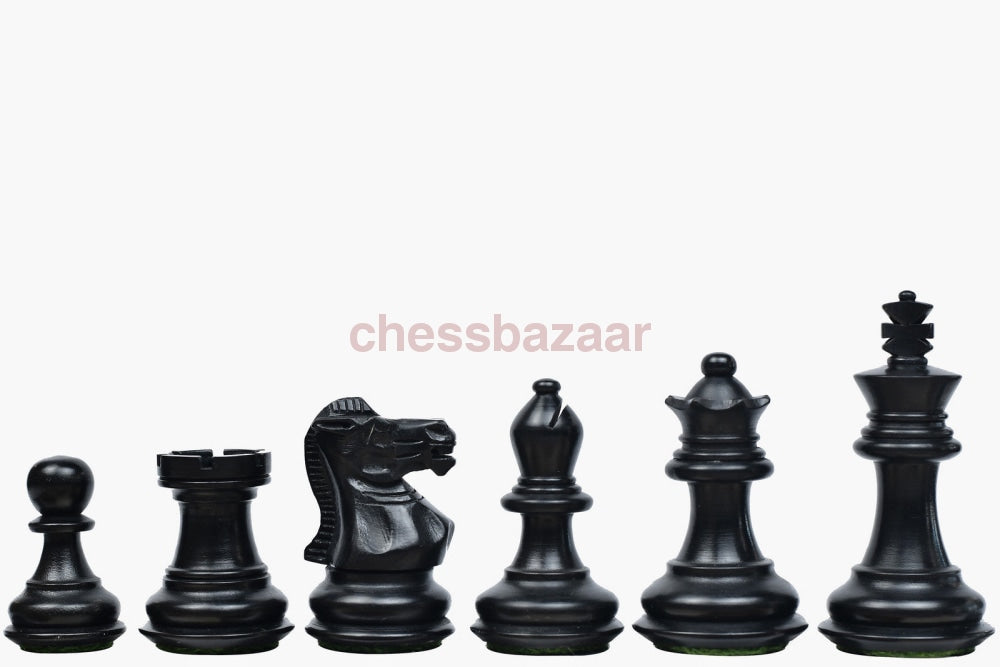 Staunton-Serie:  Gebeizte Handgefertigten Staunton Schachfiguren Aus Buchsbaumholz Chessbazaar