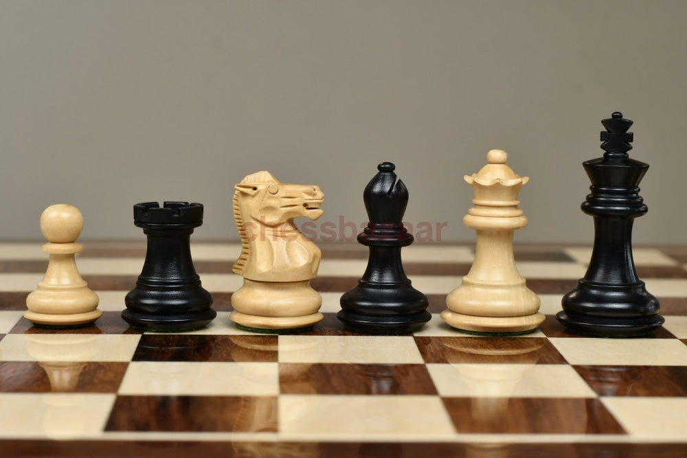 Staunton-Serie:  Gebeizte Handgefertigten Staunton Schachfiguren Aus Buchsbaumholz Chessbazaar