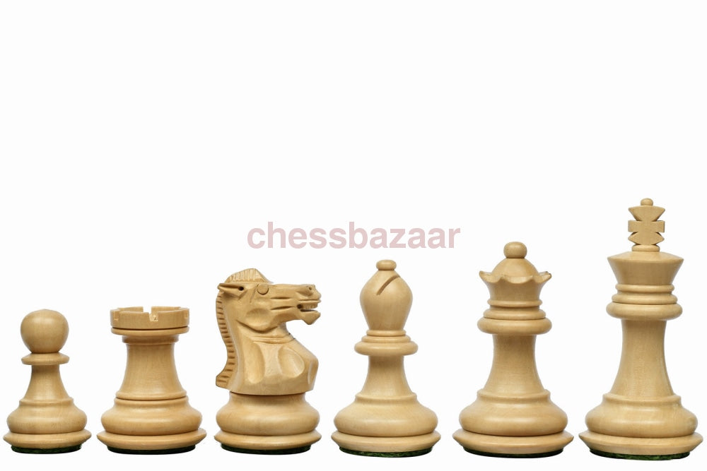 Staunton-Serie:  Gebeizte Handgefertigten Staunton Schachfiguren Aus Buchsbaumholz Chessbazaar